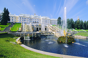 Summer Palace at Petrodvorets, St. Petersburg, Russia