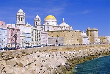 Cadiz Cathedral, Cadiz, Andalucia, Spain