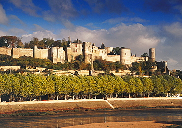 Castle, Chinon, Indre et Loire, France