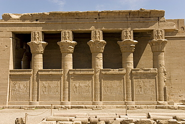 The Roman Mammisi, Dendera necropolis, Qena, Nile Valley, Egypt, North Africa, Africa 