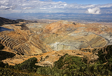 Bingham Canyon Copper Mine, Salt Lake City, Utah, United States of America, North America