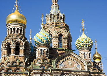 Church of our Saviour on Spilled Blood (Church of the Resurrection of Christ), UNESCO World Heritage Site, St. Petersburg, Russia, Europe