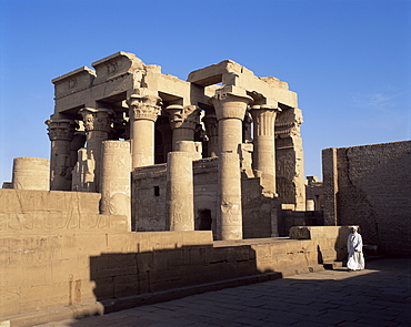 Temple of Haroeris and Sobek, Kom Ombo, Egypt, North Africa, Africa