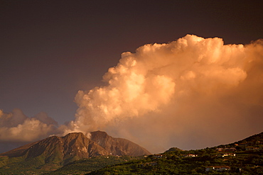 Soufriere hills Volcano, Montserrat, Leeward Islands, West Indies, Caribbean, Central America