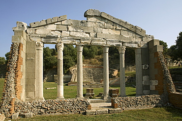 Ancient city, with theatre, Apollonia, Albania, Europe