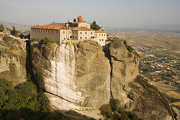 St. Stephans Nunnery, formerly a monastery, Meteora, UNESCO World Heritage Site, Thessaly, Greece, Europe