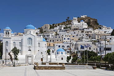 Chora, Ios, Cyclades, Greek Islands, Greece, Europe