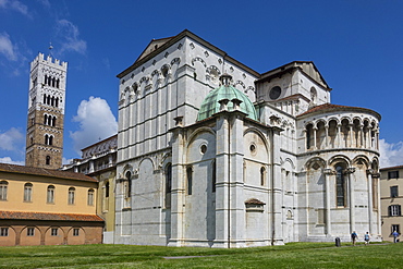 San Martino Cathedral, Lucca, Tuscany, Italy, Europe