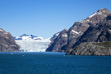 Glacier, Prince Christian Sound, southern Greenland, Polar Regions