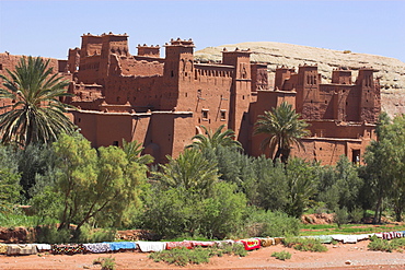 Kashbah Ait Benhaddou, UNESCO World Heritage Site, Draa Valley, Ouarzazate, Morocco, North Africa, Africa