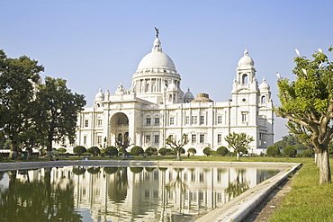 Victoria Memorial, Chowringhee, Kolkata (Calcutta), West Bengal, India, Asia