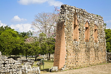 Ruins of Panama Viejo, UNESCO World Heritage Site, Panama City, Panama, Central America