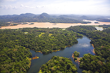 Gatun Lake and Panama Canal, Panama, Central America