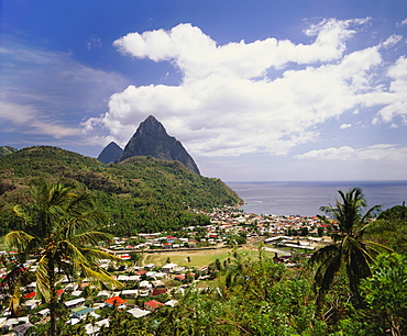 Soufriere, St Lucia, Caribbean