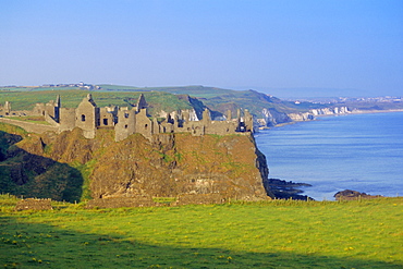 Dunluce Castle, County Antrim, Northern Ireland, UK, Europe