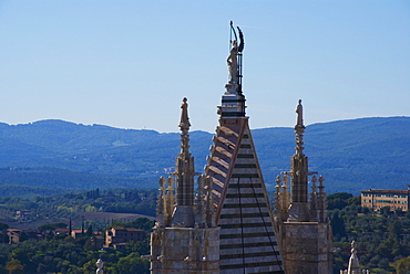 Spire, Sienna, Tuscany, Italy, Europe