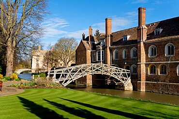 Mathematician's Bridge, Cambridge, Cambridgeshire, England, United Kingdom, Europe