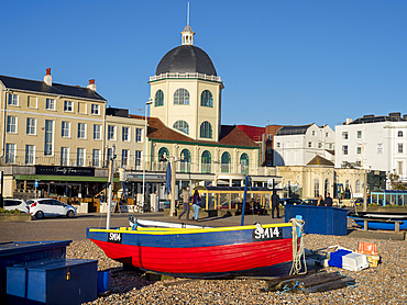 Worthing Dome and waterfront, Worthing, West Sussex, England, United Kingdom, Europe