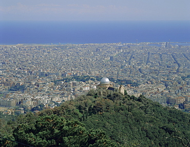 View over the city, Barcelona, Catalonia (Cataluna) (Catalunya), Spain, Europe