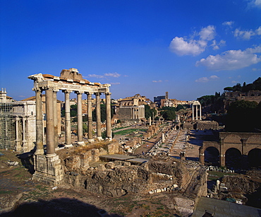 Ruins of the Roman Forum, Rome, Italy