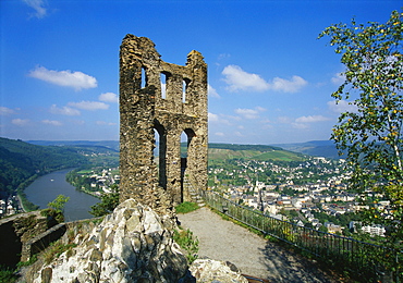 Grevenburg Castle Ruin, Mosel, Germany