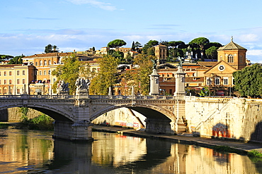 Tiber River, Rome, Lazio, Italy, Europe