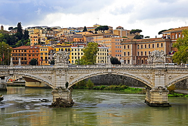 Tiber River, Rome, Lazio, Italy, Europe