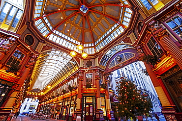 Leadenhall Market, City of London, London, England, United Kingdom, Europe