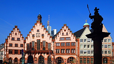 Town Hall Roemer, Frankfurt am Main, Hesse, Germany, Europe