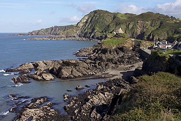 Lantern Hill and Beacon Point, Ilfracombe, Devon, England, United Kingdom, Europe