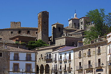 Plaza Mayor, Trujillo, Extremadura, Spain, Europe