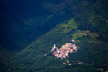 Mountain village, Liguria, Italy, Europe