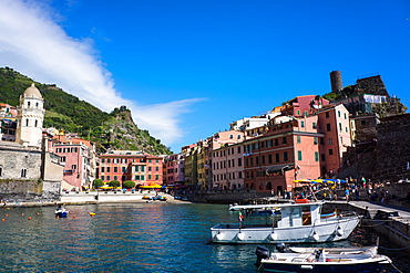 Vernazza, Cinque Terre, UNESCO World Heritage Site, Liguria, Italy, Europe