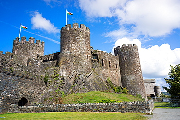 Conwy Castle, UNESCO World Heritage Site, Wales, United Kingdom, Europe