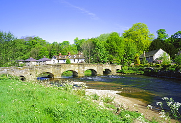 Holme Bridge near Bakewell, Peak District National Park, Derbyshire, England, UK