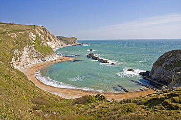 St. Oswald's Bay, Dorset, England, United Kingdom, Europe