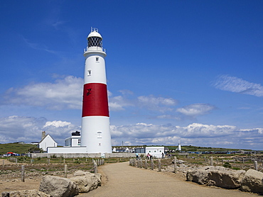 Portland Bill Lighthouse, Isle of Portland, Jurassic Coast, UNESCO World Heritage Site, Dorset, England, United Kingdom, Europe