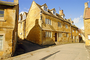 The village of Blockley, the Cotswolds, Gloucestershire, England, UK