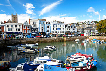 The harbour at Dartmouth, Devon, England, United Kingdom, Europe