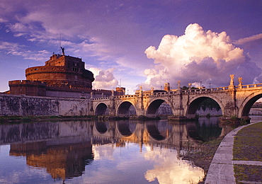 Bridge of Angels and Castello San Angelo, Rome, Italy