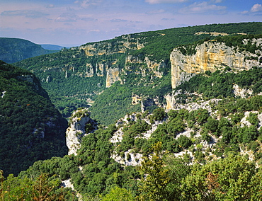 Ardeche Gorges, Roussillon, France