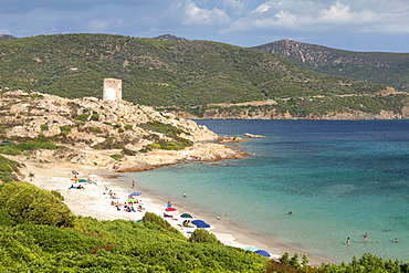 Costa del Sud, near Chia, Cagliari Province, Sardinia, Italy, Mediterranean, Europe