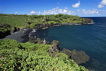 Walanapanapa Beach, Maui, Hawaii, Hawaiian Islands, Pacific, United States of America (U.S.A.), North America