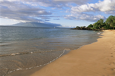 Wailea Beach, Maui, Hawaii, Hawaiian Islands, Pacific, United States of America (U.S.A.), North America