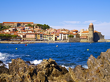 Collioure, Languedoc Roussillon, Cote Vermeille, France, Mediterranean, Europe