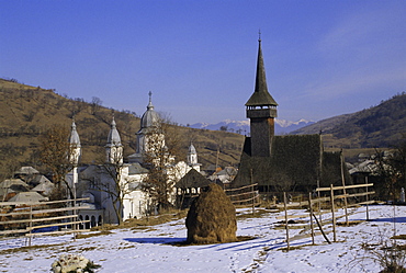 Churches in Maramuresh (Maramures), Romania, Europe