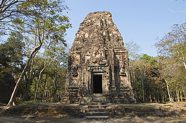 Temples in the ancient pre Angkor capital of Chenla, Cambodia, Indochina, Southeast Asia, Asia