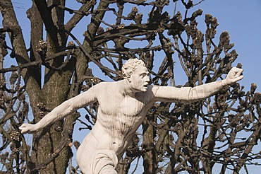 Statues at the Miraibell Gardens, Salzburg, Austria