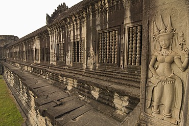 Angkor Wat temple, 12th Century, Khmer, Siem Reap, Cambodia