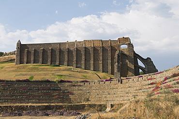 Derelict silver mines at La Valenciana a suburb of Guanajuato, a UNESCO World Heritage Site, Guanajuato State, Mexico, North America